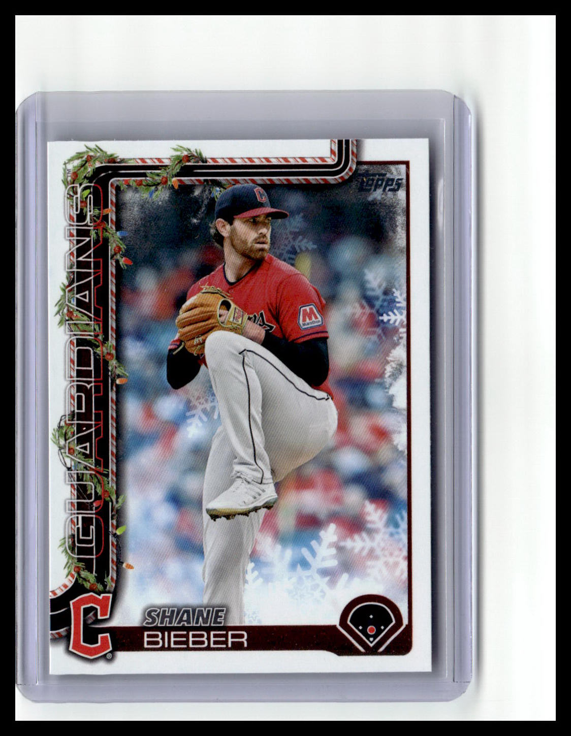 2025 Topps Holiday #H95 Shane Bieber