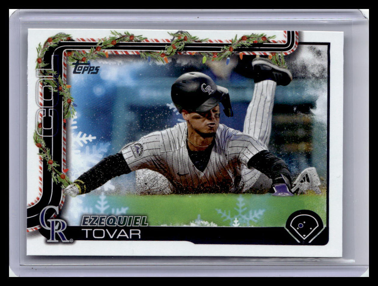 2025 Topps Holiday #H145 Ezequiel Tovar