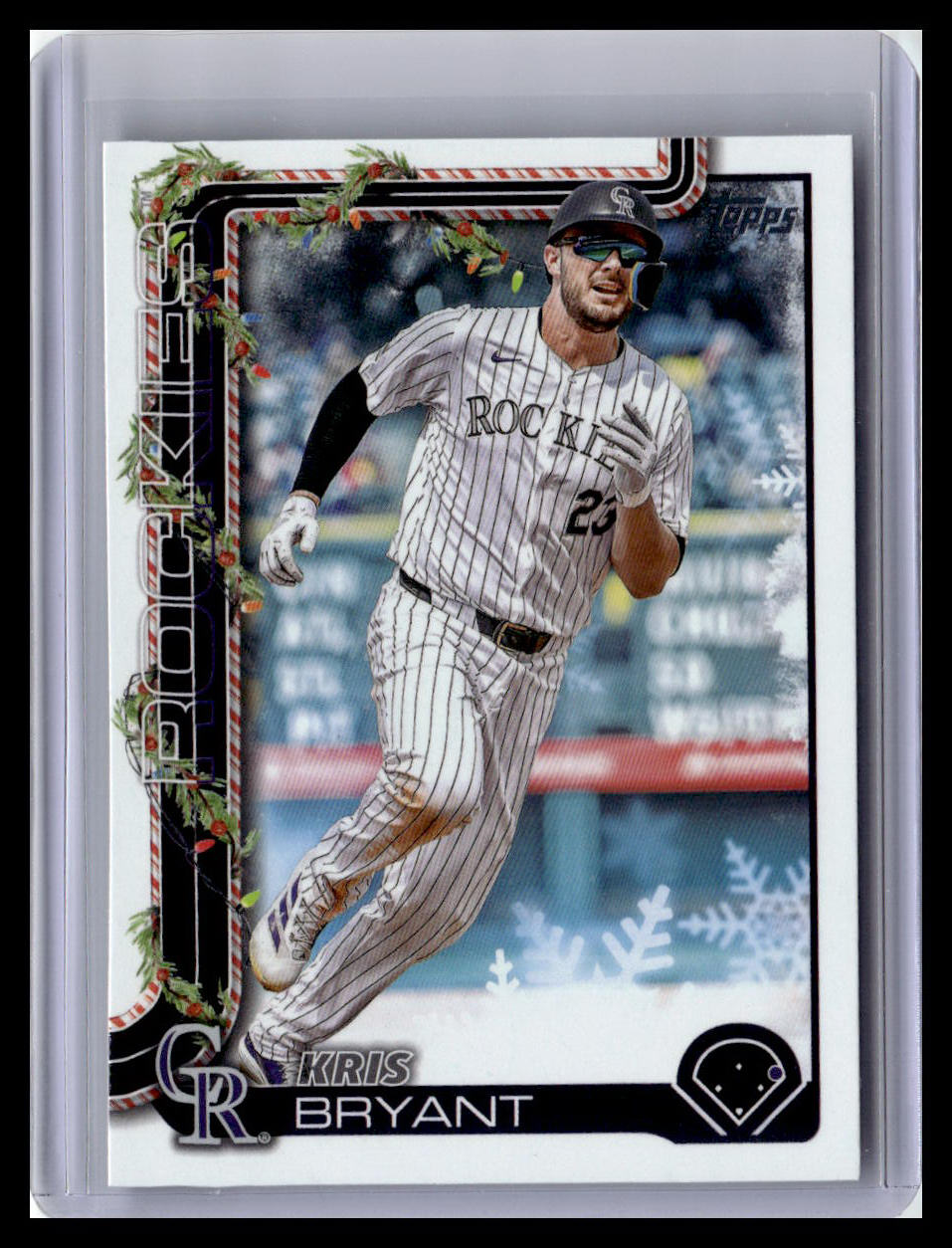 2025 Topps Holiday #H81 Kris Bryant