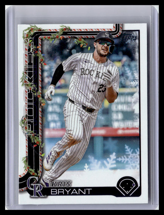 2025 Topps Holiday #H81 Kris Bryant