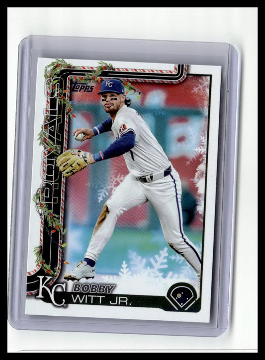 2025 Topps Holiday #H100 Bobby Witt Jr.