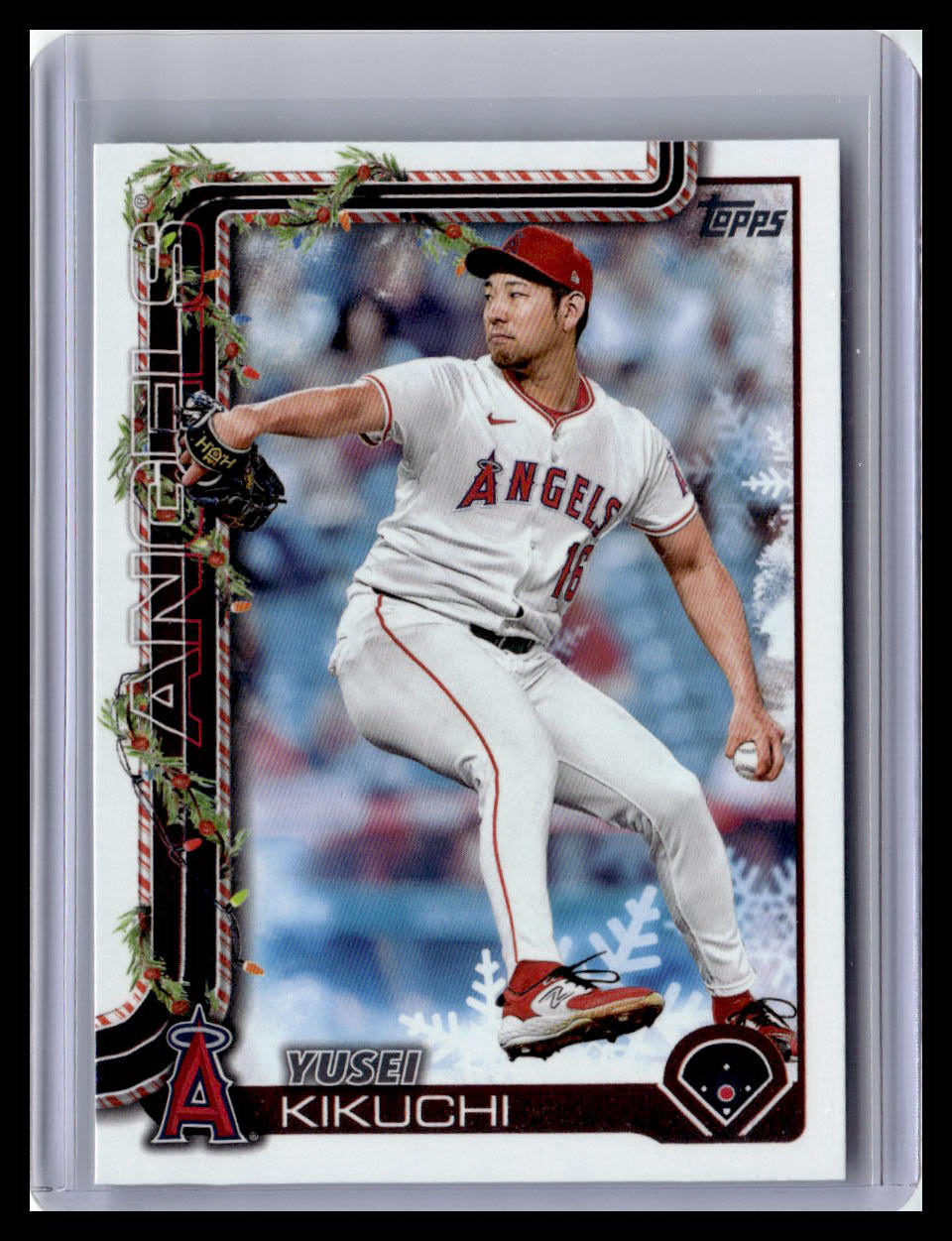 2025 Topps Holiday #H59 Yusei Kikuchi
