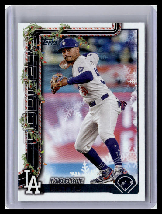2025 Topps Holiday #H52 Mookie Betts