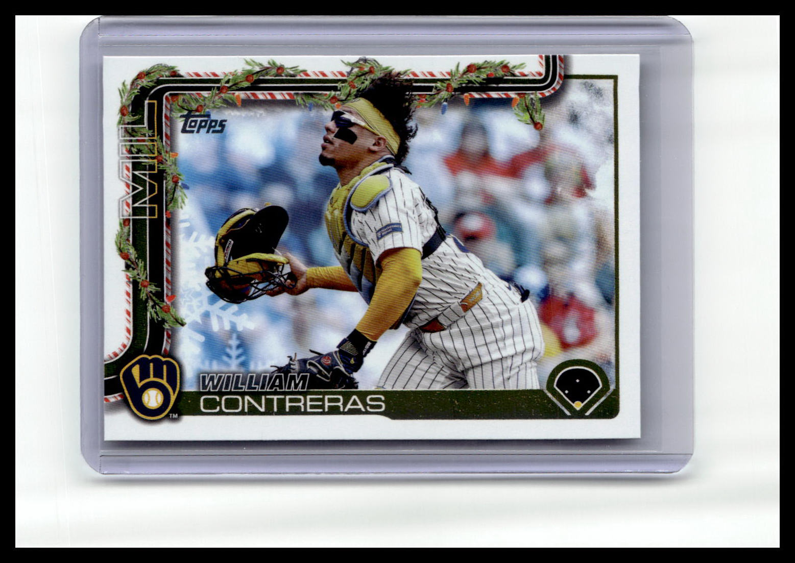 2025 Topps Holiday #H21 William Contreras