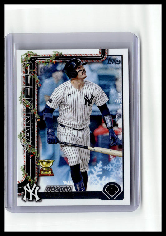 2025 Topps Holiday #H56 Austin Wells