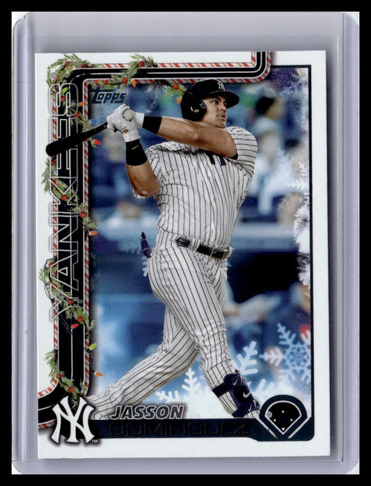 2025 Topps Holiday #H10 Jasson Domínguez