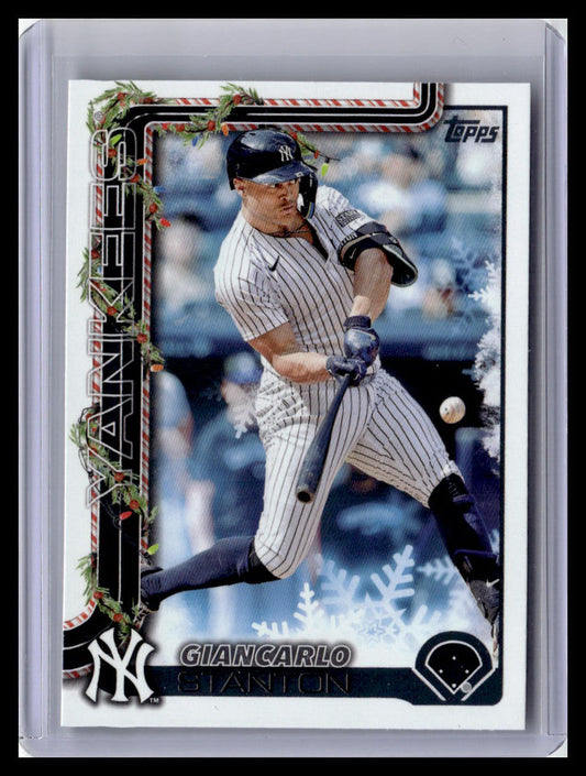 2025 Topps Holiday #H29 Giancarlo Stanton