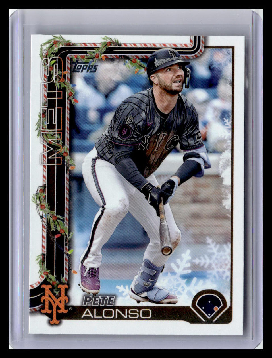 2025 Topps Holiday #H34 Pete Alonso