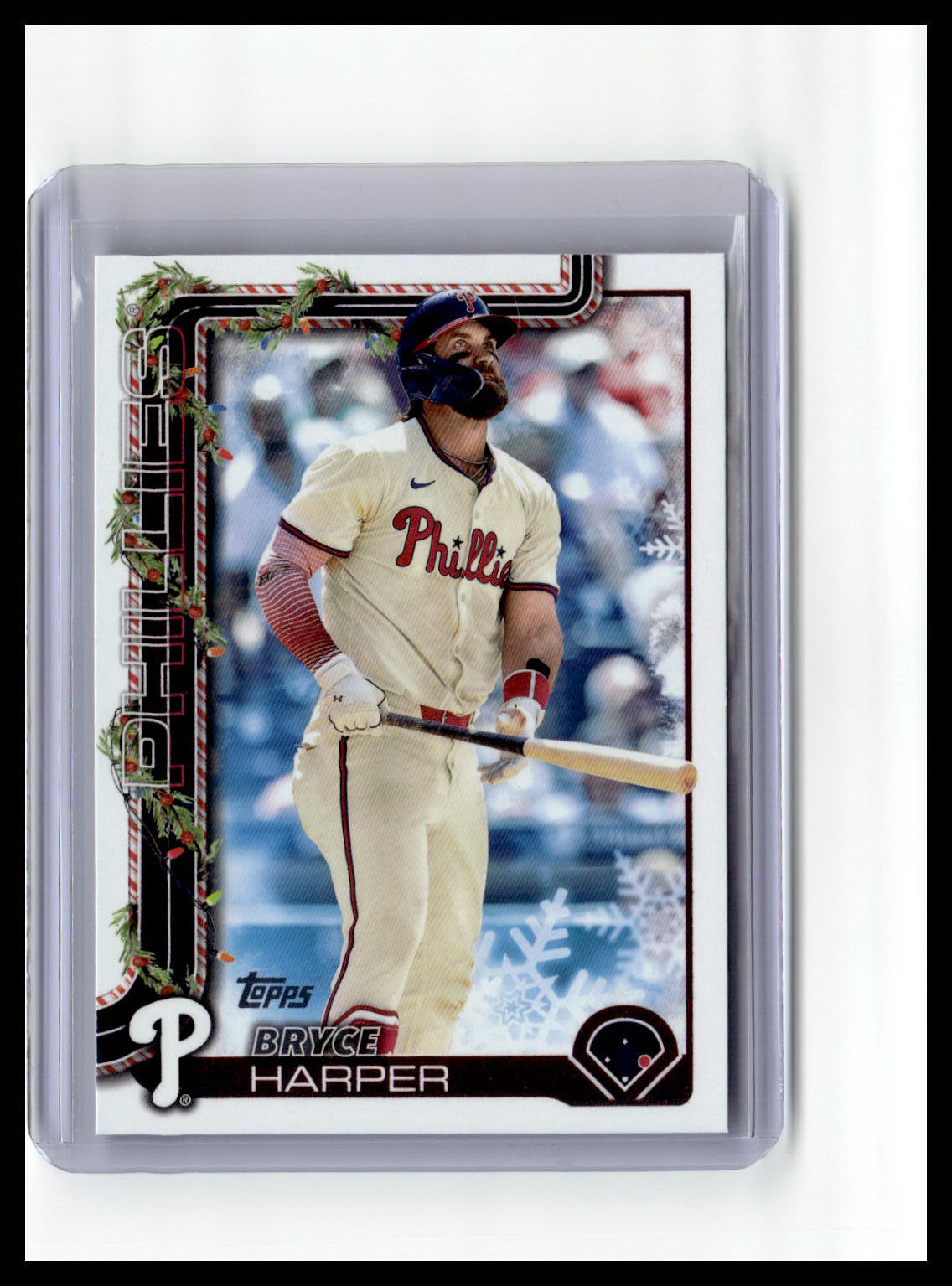 2025 Topps Holiday #H69 Bryce Harper