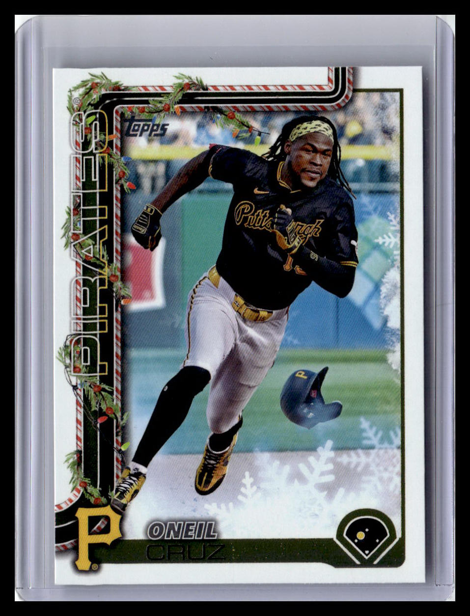 2025 Topps Holiday #H73 Oneil Cruz
