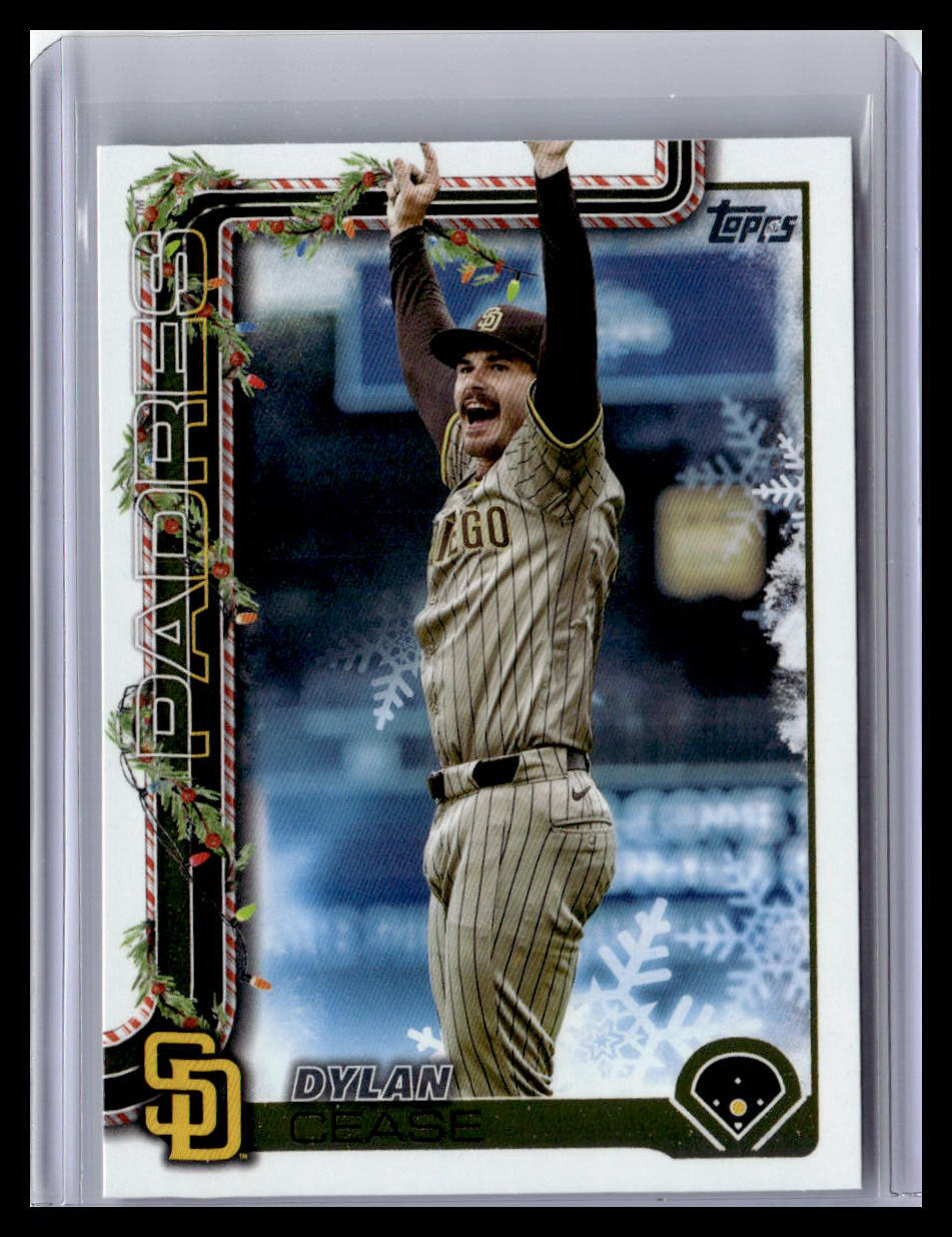2025 Topps Holiday #H77 Dylan Cease