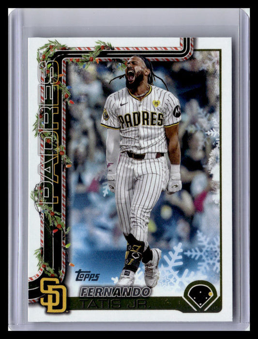 2025 Topps Holiday #H170 Fernando Tatis Jr.