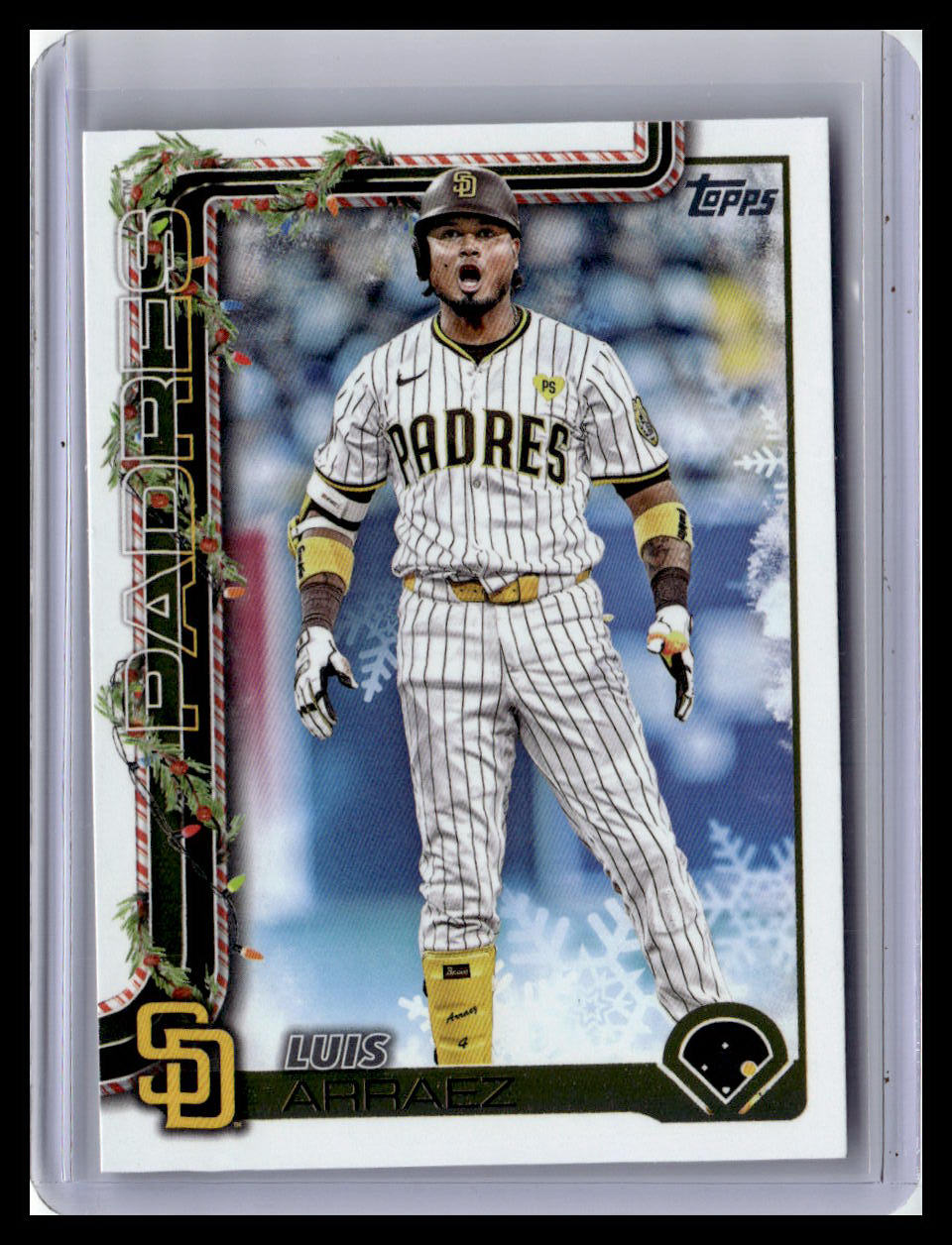 2025 Topps Holiday #H151 Luis Arraez
