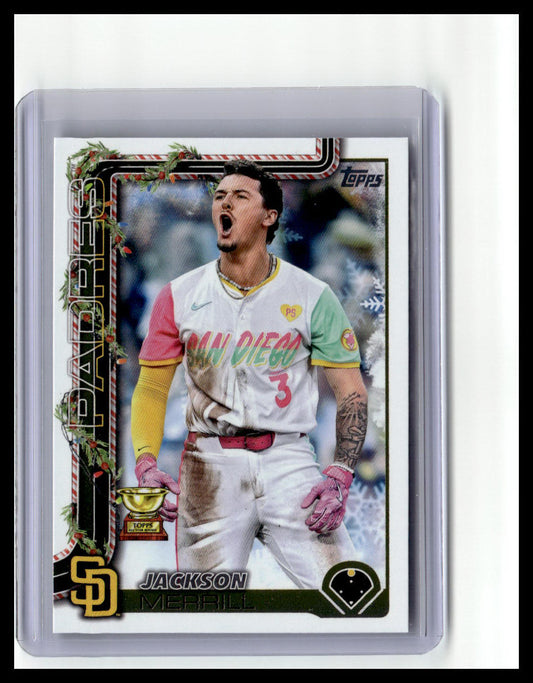 2025 Topps Holiday #H30 Jackson Merrill