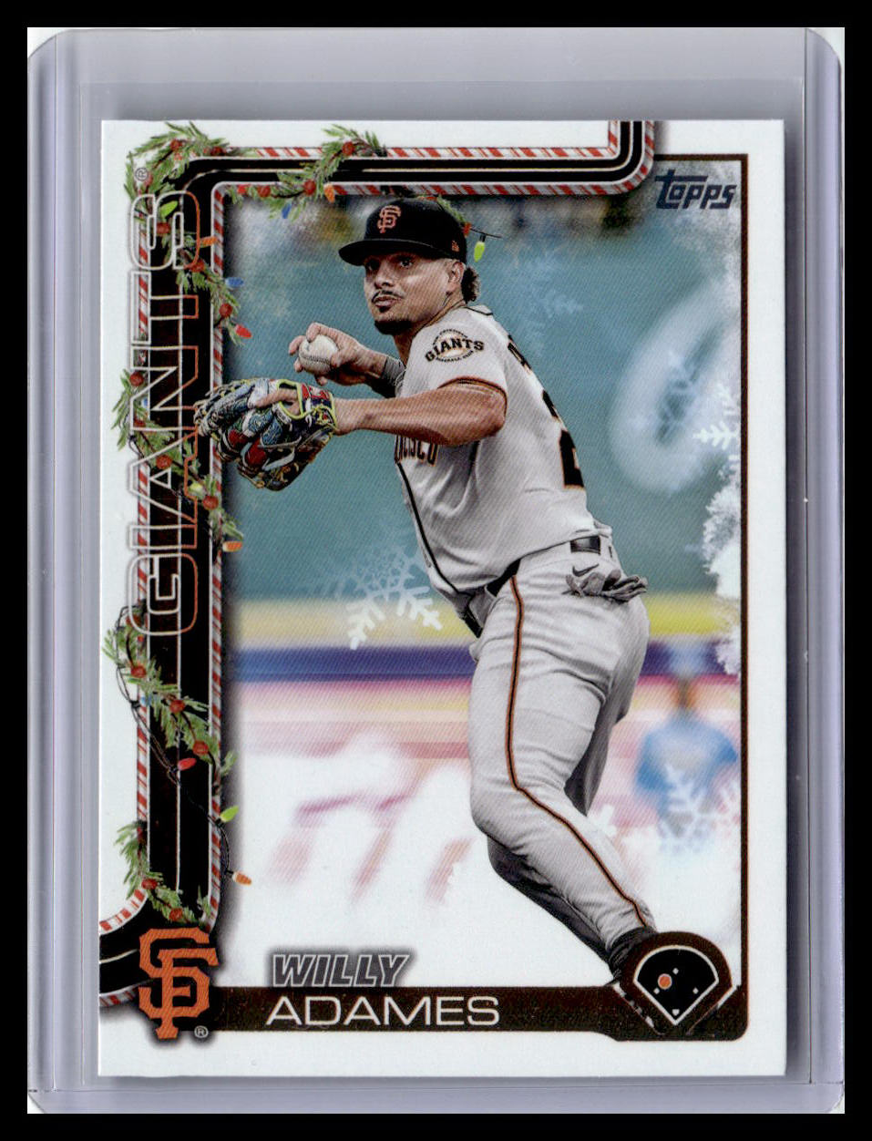 2025 Topps Holiday #H110 Willy Adames