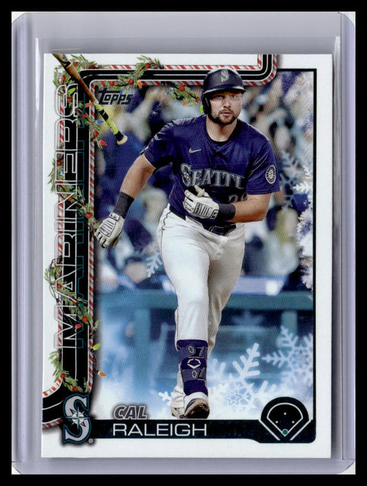 2025 Topps Holiday #H54 Cal Raleigh