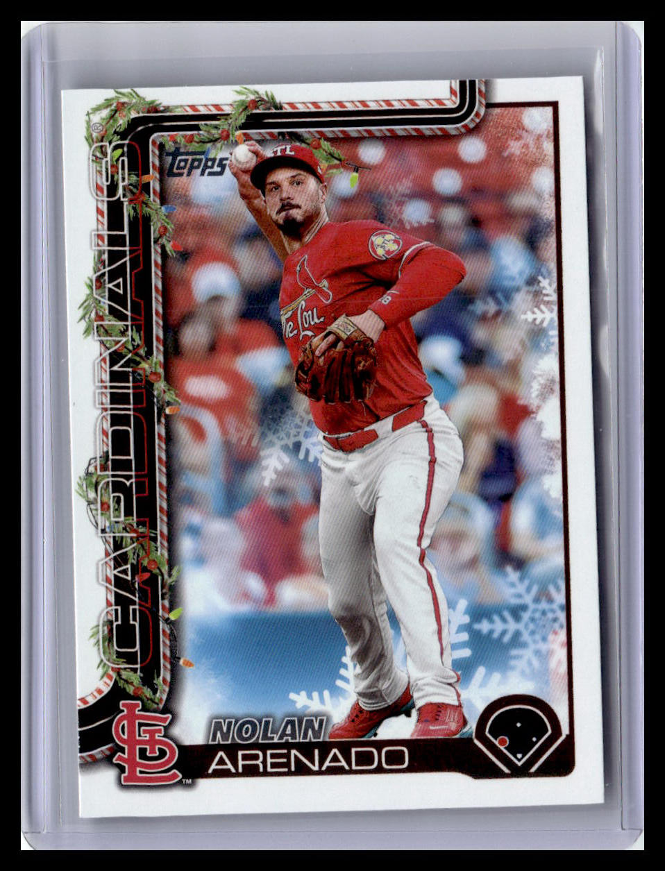 2025 Topps Holiday #H132 Nolan Arenado