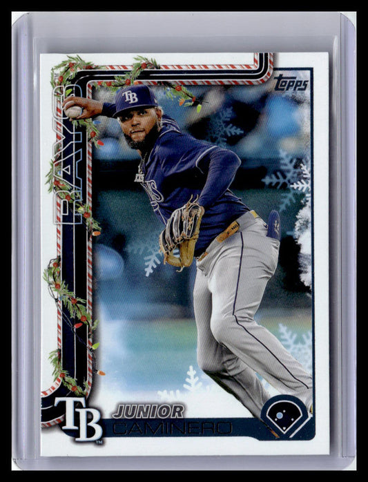 2025 Topps Holiday #H3 Junior Caminero