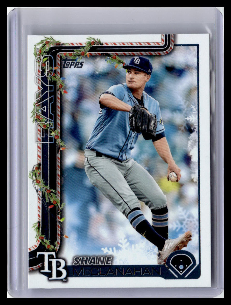 2025 Topps Holiday #H28 Shane McClanahan