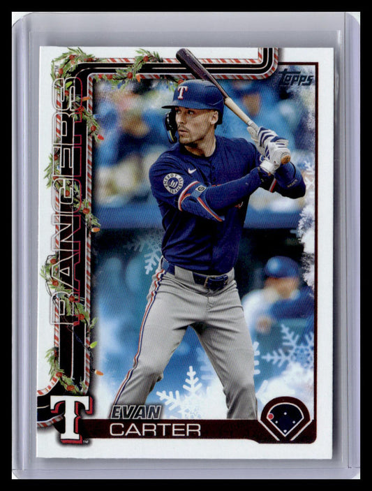 2025 Topps Holiday #H2 Evan Carter