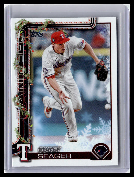 2025 Topps Holiday #H125 Corey Seager