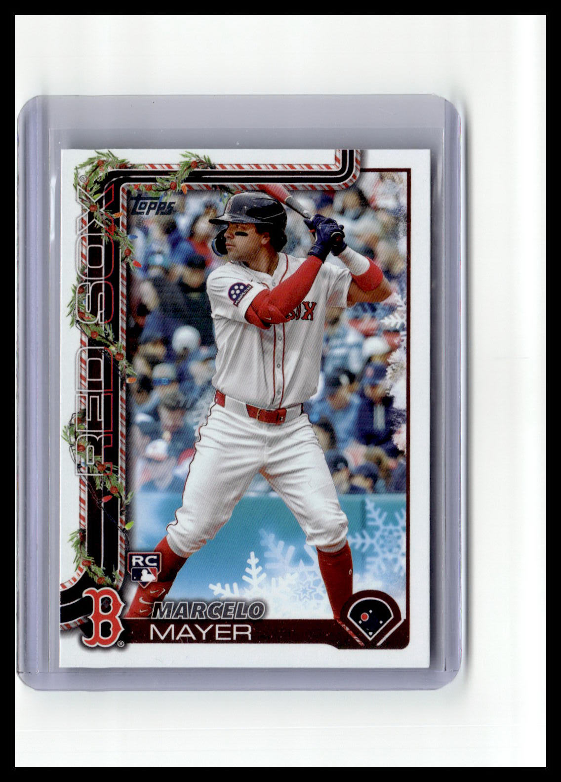 2025 Topps Holiday #H35 Marcelo Mayer (RC)