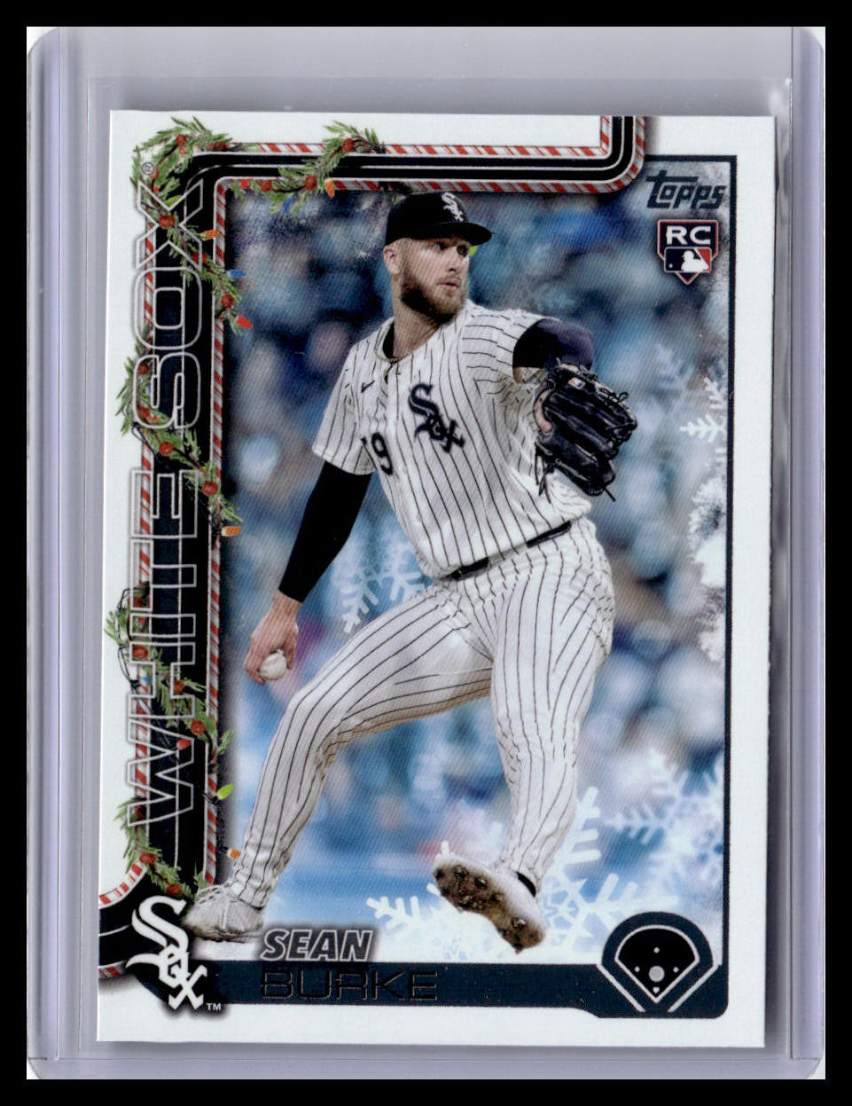 2025 Topps Holiday #H106 Sean Burke (RC)