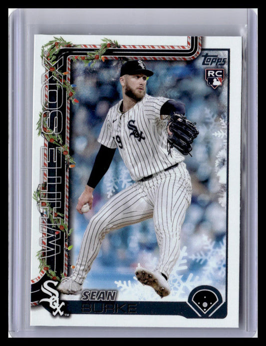 2025 Topps Holiday #H106 Sean Burke (RC)