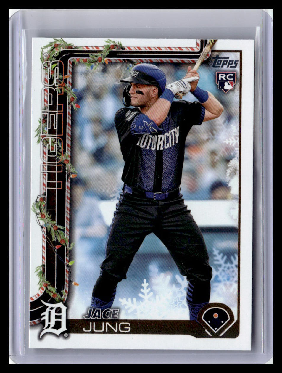2025 Topps Holiday #H136 Jace Jung (RC)