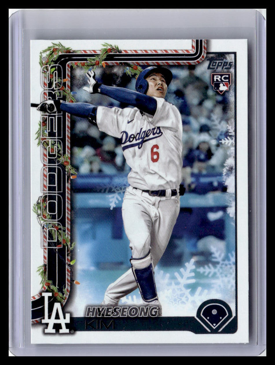 2025 Topps Holiday #H174 Hyeseong Kim (RC)