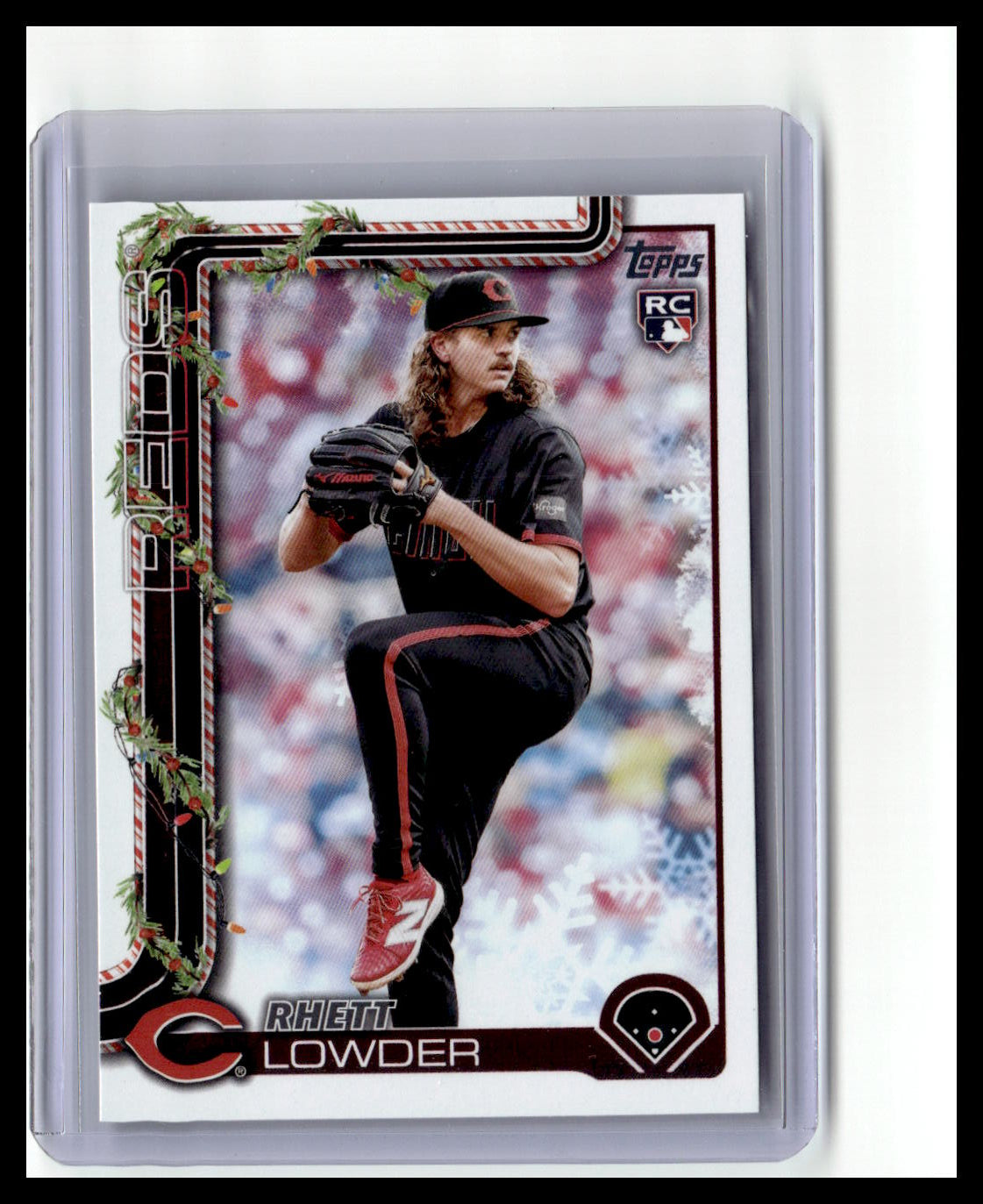2025 Topps Holiday #H104 Rhett Lowder