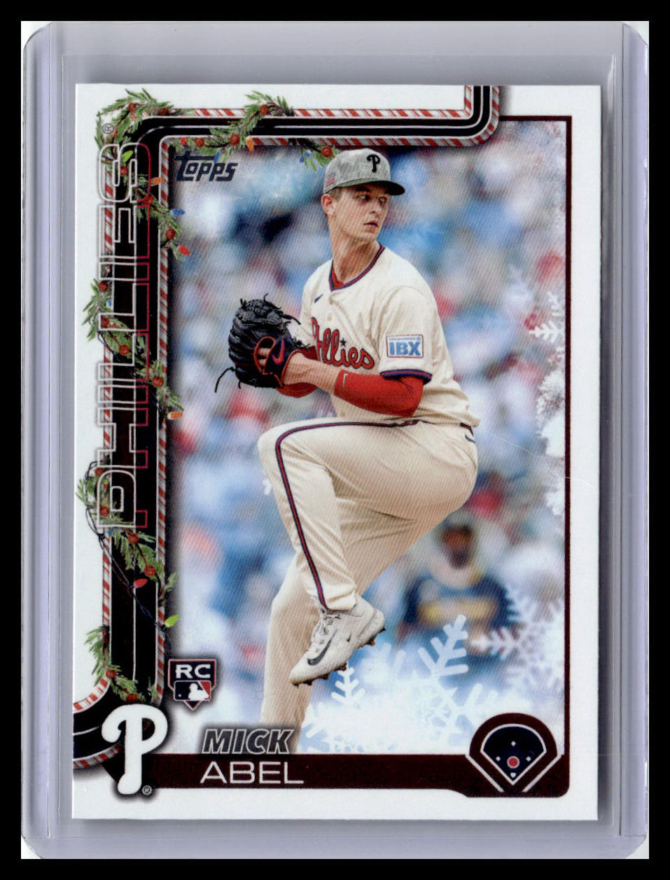 2025 Topps Holiday #H111 Mick Abel (RC)