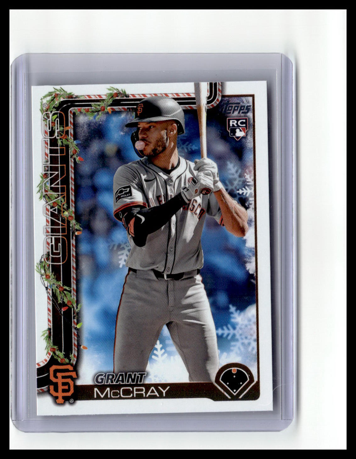 2025 Topps Holiday #H53 Grant McCray (RC)