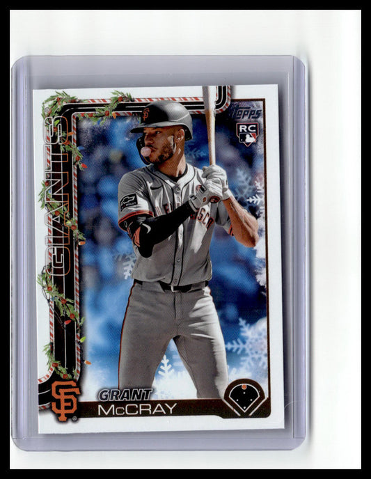 2025 Topps Holiday #H53 Grant McCray (RC)