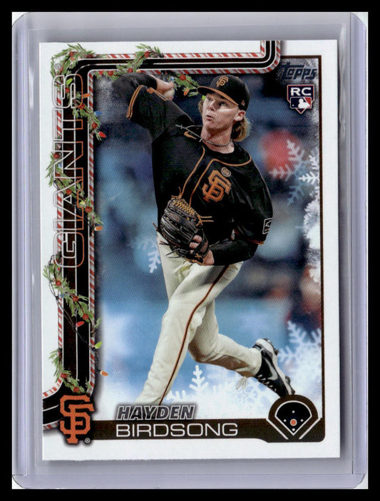 2025 Topps Holiday #H85 Hayden Birdsong (RC)
