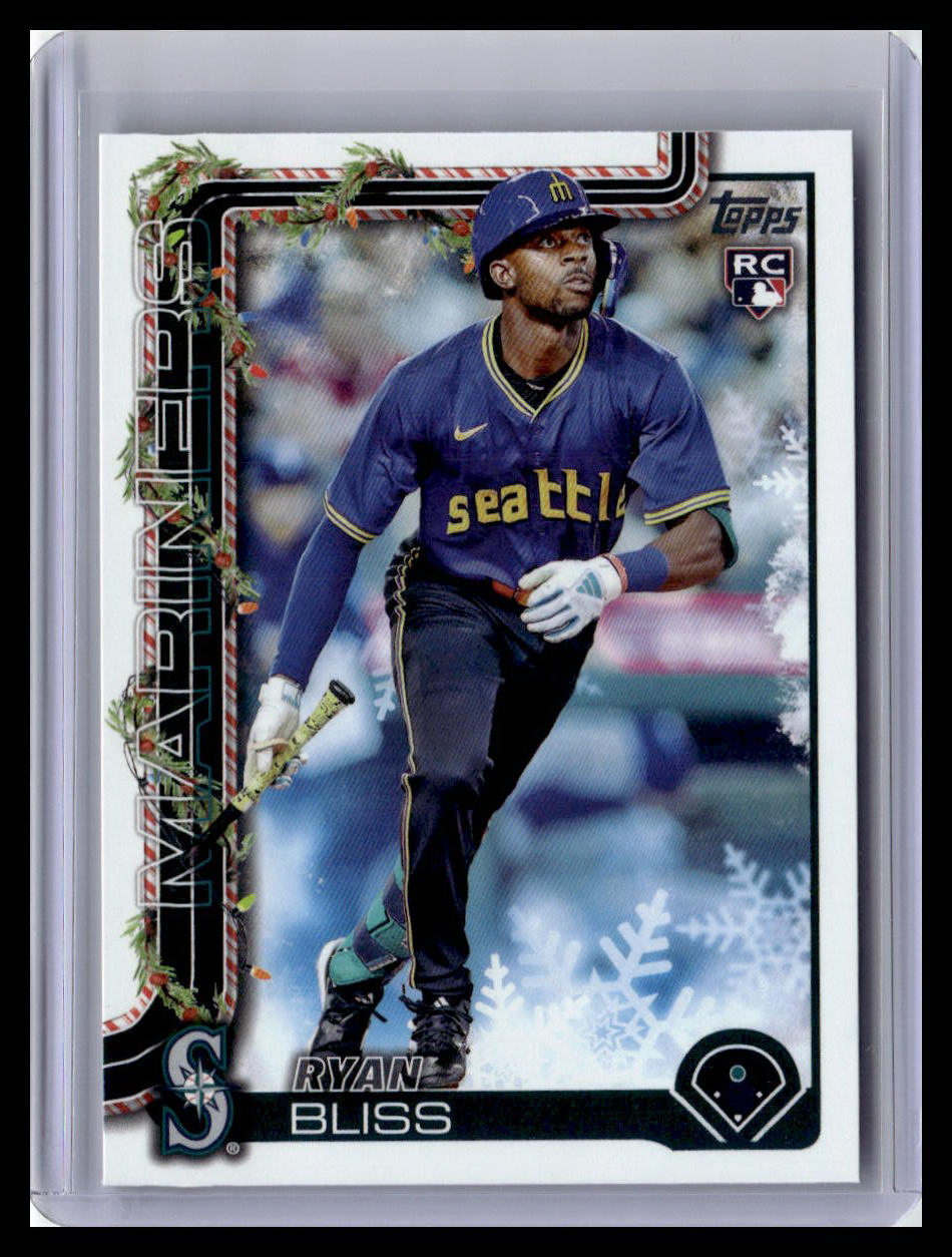 2025 Topps Holiday #H184 Ryan Bliss (RC)