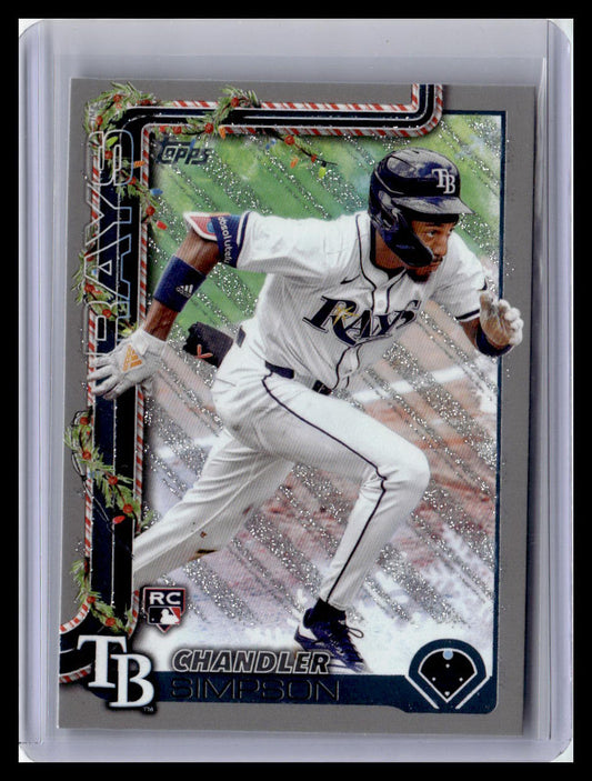 2025 Topps Holiday #H38 Chandler Simpson