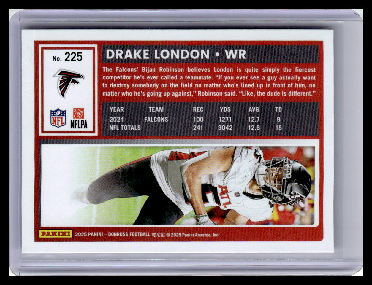2025 Donruss #225 Drake London
