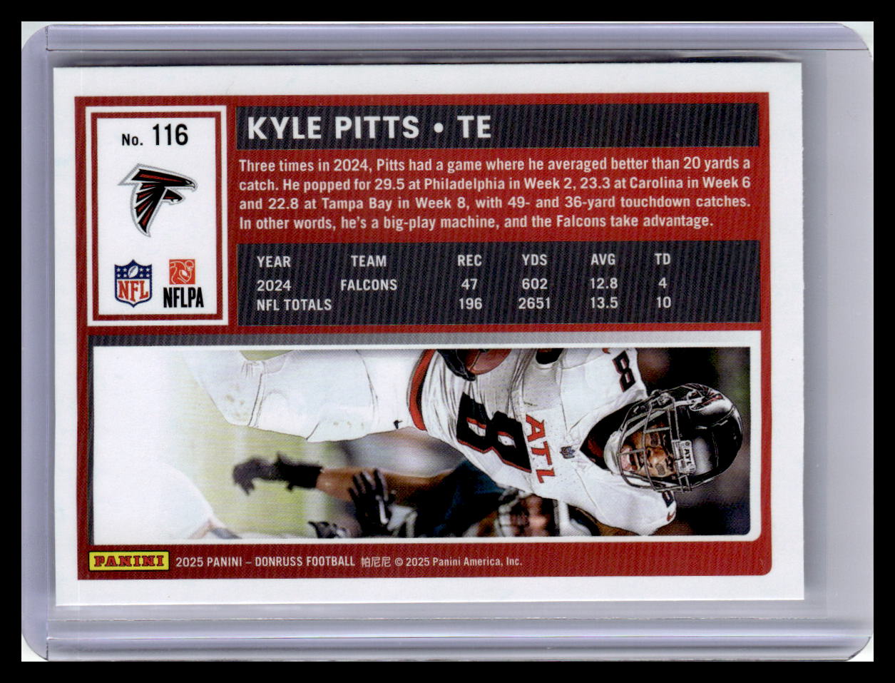 2025 Donruss #116 Kyle Pitts