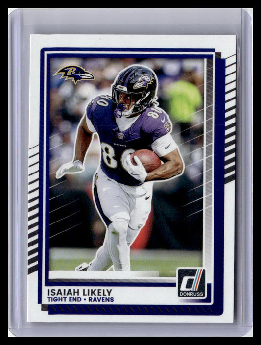 2025 Donruss #133 Isaiah Likely