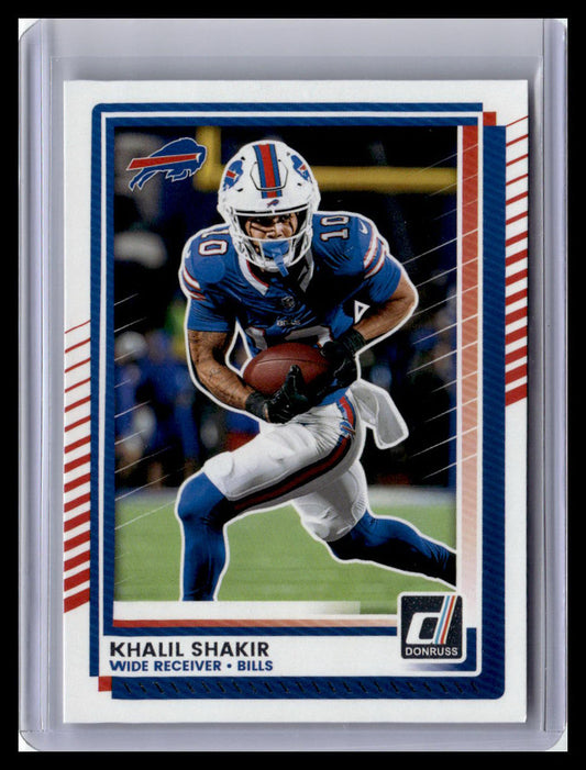 2025 Donruss #53 Khalil Shakir