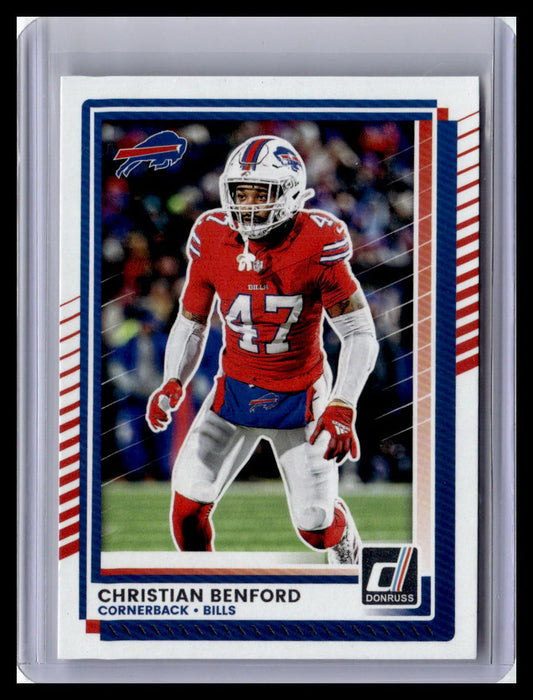 2025 Donruss #105 Christian Benford