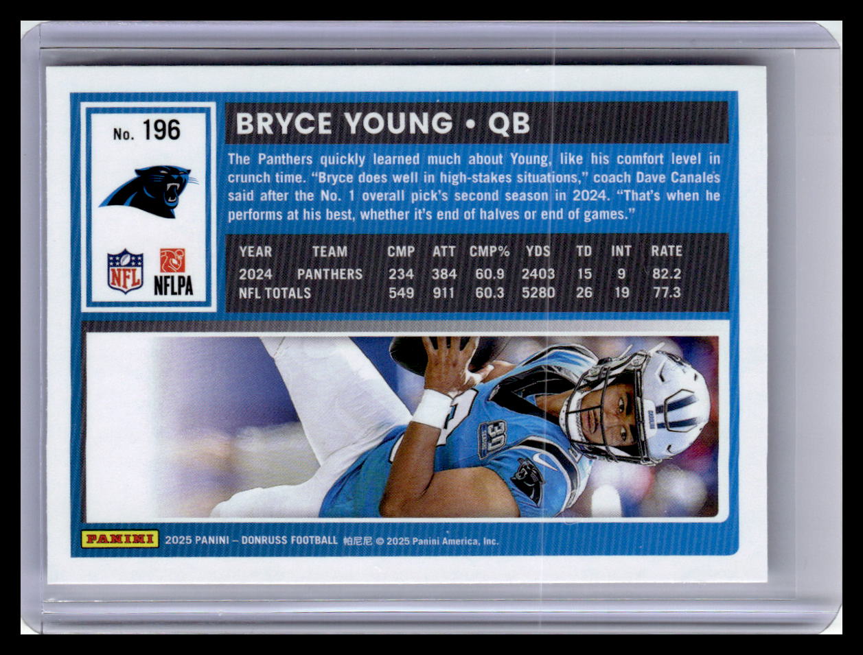 2025 Donruss #196 Bryce Young