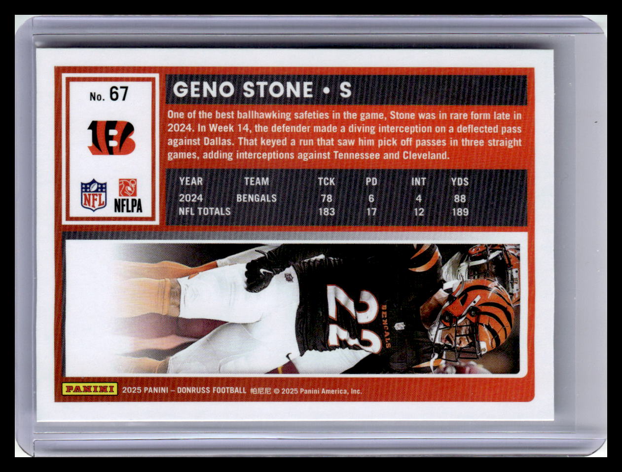 2025 Donruss #67 Geno Stone