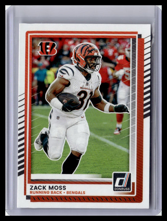 2025 Donruss #123 Zack Moss
