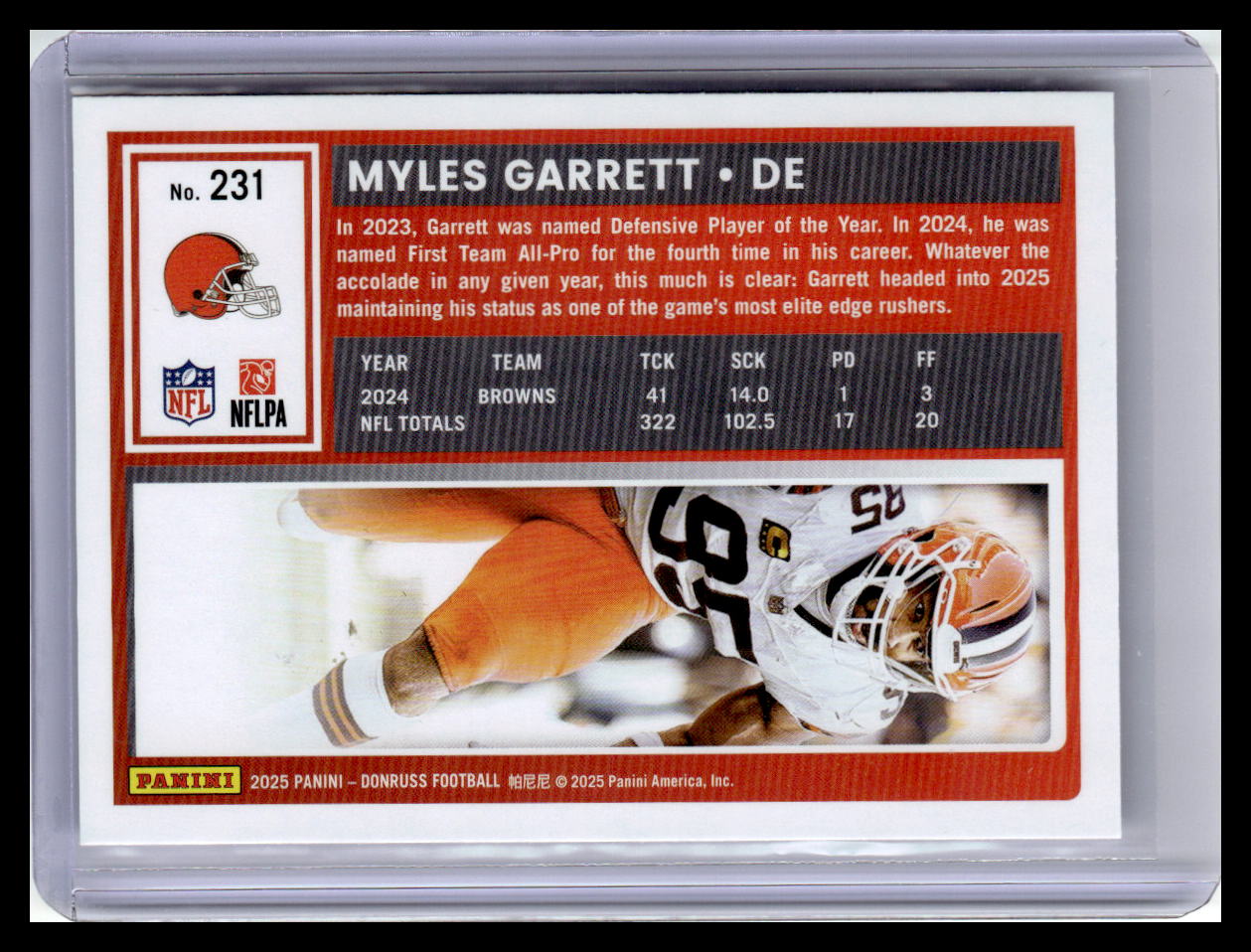 2025 Donruss #231 Myles Garrett