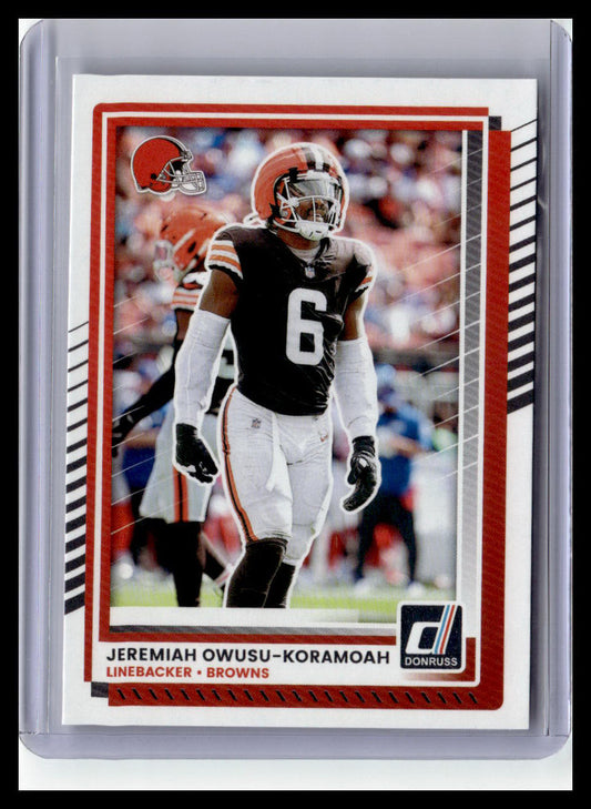 2025 Donruss #115 Jeremiah Owusu-Koramoah