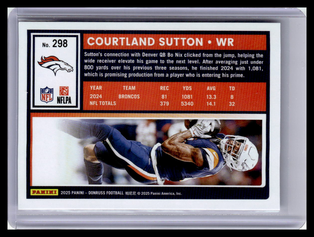 2025 Donruss #298 Courtland Sutton