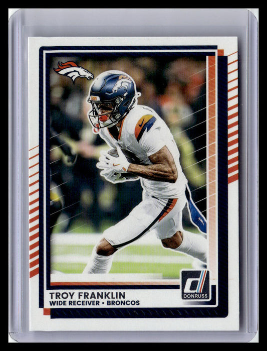 2025 Donruss #210 Troy Franklin