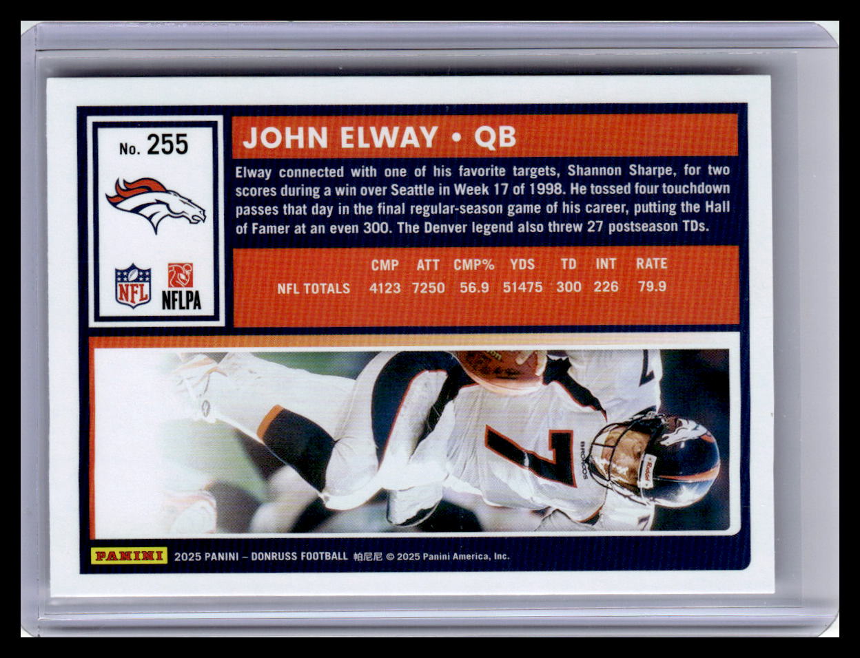 2025 Donruss #255 John Elway